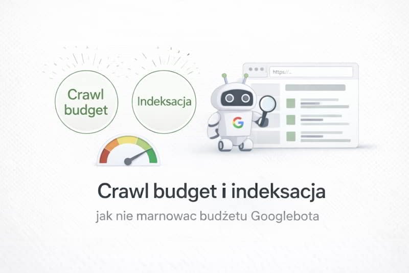Crawl budget i indeksacja: jak nie marnować budżetu Googlebota