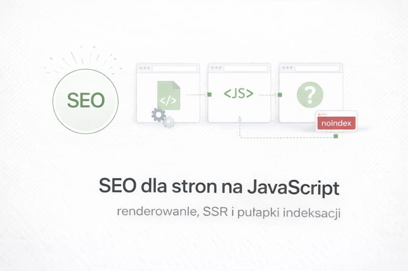 SEO dla stron na JavaScript: renderowanie, SSR i pułapki indeksacji